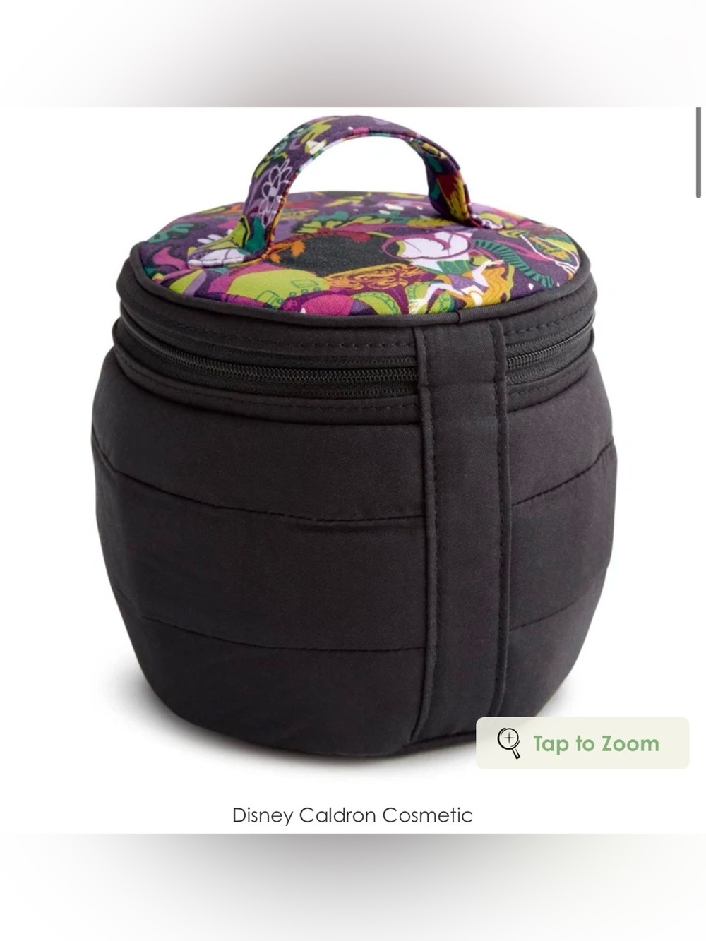 Vera Bradley Disney Hocus Pocus Caldron Cosmetic Bag - Picture 2 of 7